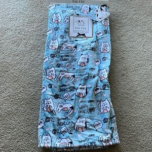 NWT Pickle & Dot Totally Pawsome Cats Oversized Plush Throw 60x70